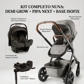 Bebê Conforto Premium Nuna Pipa Next Riveted Sem Base